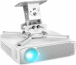 Duronic projektorihoidik PB05XB | Kinnitusklamber laele | 13,6 kg kandev&otilde;ime | Universaalne | Raske | Komplektis on liitmikud | P&ouml;&ouml;rake 360&deg;, p&ouml;&ouml;rake 40&deg;, kallutage 60&deg;, et projektsioon oleks lihtne &uuml;les seada.
