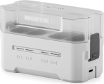 Tilta LP-E6 akulaadija | laeb 4 akut USB-C PD 45W kiirlaadimisega | ohutu EOS R5 Mark II, R6 Mark II, R7, R6, R5, R, 5D Mark IV, 6D, 7D Mark II, 90D, 80D, 70D, 60D, 60Da TBC-E6-OW