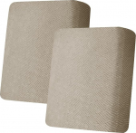 ZNSAYOTX Stretch-Kissenbez&uuml;ge f&uuml;r Sofa, Zweisitzer, Couch&uuml;berz&uuml;ge, weicher Ersatz, neues Muster, M&ouml;belschutz mit elastischer Unterseite (Khaki, 2 St&uuml;ck, XL-Kissenbez&uuml;ge)