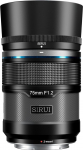 SIRUI Sniper 75 mm f/1.2 Autofocus Lens, Wide Angle APS-C Camera Lens, Z Mount Lens for Zfc, Z6, Z50, Z9 (Z Mount, Black)