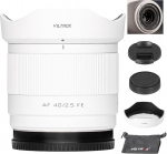 VILTROX 40mm F2.5 FE Mount for Sony, Full Frame, Lightweight Auto Focus STM Fixed Focal Length Lens for Sony E-Mount Cameras A7C A7SII A7lll A7RIII A7IV A7RIV A9 A1 FX3 A7RV ZVE1 A7CR A7CII A93 A6700