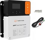 MPPT Solar Laderegler, laderegler solar 30A 12V/24V/36V/48V DC Eingang MPPT Solarladeregler mit LCD Anzeige,Verbesserung die Ladeeffizienz um 30%
