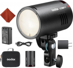 GODOX AD100ProII v&auml;lgukomplekt AD100Pro Upgrade Studio v&auml;lklambi fotograafia, 100 Ws 2.4G juhtmevaba HSS 1/8000s v&auml;lklambi, USB-C laadimine, 2850 mAh aku 490 t&auml;isv&otilde;imsuseline v&auml;lk, TTL/M moodul, LED modelleerimislamp.