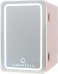 Flamingueo v&auml;ike k&uuml;lmik 6,5 L - k&uuml;lmik LED ja peegel, 12 V/220 V, nahahooldusj&auml;&auml;kapp, minik&uuml;lmik, kosmeetikak&uuml;lmik, nahahooldusj&auml;&auml;kapp