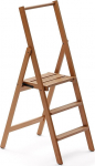 Arredamenti Italia AR-It il Cuore del Legno Kimora 3 Step Folding Ladder 3 Steps Cherry Wood