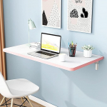 Klappbarer, an der Wand montierter Werkbank-Klapptisch, wandmontierter Tisch, klappbar, f&uuml;r kleine R&auml;ume, Schreibtisch, B&uuml;ro, Zuhause, K&uuml;che, an der Wand montierter Esstisch (mehrere Gr&ouml;&szlig;en)