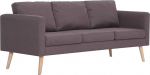 3-kohaline diivan kangas Taupe 281366
