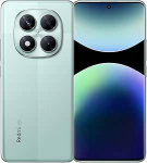 XIAOMI Redmi Note 14 Pro 5G nutitelefon 8 + 256 GB 5110 mAh aku 6,67-tolline MediaTek Dimensity 7300-Ultra, sellel tootel puudub NFC-funktsioon, kuid kaasas on 45 W laadija, roheline
