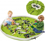 BelleStyle Children's Toy Storage Bag, Large Cotton Canvas Toy Bag, Movable, Easy Tidy Play Storage Mat, Faster Cleaning