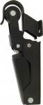 Amig - Door Stop - Hydraulic Door Closer - Made of Aluminium - Dimensions: 108 x 32 mm - Ideal for Door Brake, Door Stop or Damper - Colour: Black - Maximum Weight 40 kg