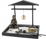 lachineuse - Zen Garden, Japanese Torii Gate - Asian Candle Holder - Zen Decor - Asian Atmosphere - Home Office Buddha - Japanese Gift Idea - Asian Decor