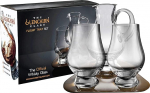 St&ouml;lzle The Glencairn Whisky Glass Tasting Set of 2 Glasses Wooden Tray and Water Jug