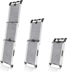 Koeraramp Auto Kokkupandav teleskoopiline alumiiniumist ramp suurtele koertele Tugevad koeratrepid auto ja maasturite libisemiskindlad peegeldavad k&uuml;ljed Koeratrepp auto 90 kg kandev&otilde;ime paigaldusklamber Hall