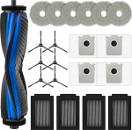 T50 Max Pro Omni varuosad ECOVACS DEEBOT T50 Max Pro Omni robottolmuimejale, 1 harjarull, 6 k&uuml;lgharja, 4 tolmukotti, 4 HEPA-filtrit, 6 mopipatja, tarvikute komplekt