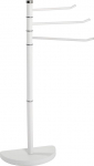 HAKU M&ouml;bel Towel Rail Cream Metal Dimensions W 33 cm x H 89 cm x D 43 cm Style: Modern