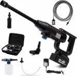 1087PSI akupuhasti kaasaskantav: Juhtmevaba k&otilde;rgsurvepesur 4.0Ah akuga - 3-tasemeline reguleeritav otsik mitmek&uuml;lgseks autode/majade/aedade ja sisses&otilde;iduteede puhastamiseks v&auml;listingimustes.