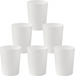 Cetomo 7,2 L x 6 pr&uuml;gikasti, pr&uuml;gikast, pr&uuml;gikast paberij&auml;&auml;tmete jaoks, kontoris, magamistoas, plastist (PP), valge, 7,2 L (21 x 17,3 x 26,5 cm), komplekt 6 tk.