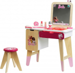 Theo Klein 5716 BarbieTM - Schminktisch und Vlogger Studio I Mit Recording Leinwand aus Holz I Inkl. Accessoires I Spielzeug f&uuml;r Kinder ab 3 Jahren