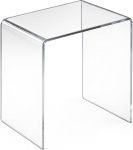 Kvaliteetne akr&uuml;&uuml;lklaasist k&uuml;ljelaud v&otilde;i &ouml;&ouml;kapp Selge B44 x D29.5 cm H 42.5 cm Akr&uuml;&uuml;lklaasist paksus 8mm