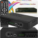 Retoo DVB-T2 vastuv&otilde;tja HDMI Full HD 1080p, digitaalne vastuv&otilde;tja H.265 HEVC-ga, kaabelvastuv&otilde;tja USB-ga, meediam&auml;ngija PVR-ga, SCART, maapealne dekooder, kaugjuhtimispult, must