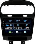 4G + 64G Android 14 Autoradio 2 DIN autoraadio Fiat Freemont Dodge Journey Leap (2012-2020) GPS navigatsioonikaamera + mikrofon Stereo Carplay DSP BT FM WiFi SWC RDS DAB 360 kaamera 9-tolline IPS