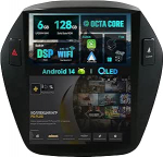 SXAUTO Android 13 -[6G+128G] IPS autoraadio Hyundai i30 (2017-2018) jaoks - Sisseehitatud Carplay / Androidi auto - LED-kaamera + MIC 360 kaamera DAB roolijuhtimiss&uuml;steem Fast Boot WiFi DSP AHD - 2 DIN 9.7-tolline