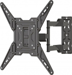 XINLEI TV seinakinnitus P&ouml;&ouml;ratav ja kallutatav teleri seinakinnitus, pikendatav 26-55-tollistele lamedatele ja kumeratele LED/LCD/OLED teleritele kuni 31,5 kg, Max VESA 600 x 400 mm, universaalne &uuml;hilduvus