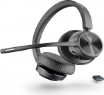 Poly Voyager 4320 UC juhtmevabad k&otilde;rvaklapid, stereok&otilde;rvaklapid m&uuml;ra summutava mikrofonivarrega, &uuml;hendamine PC/Mac/Mobiiliga Bluetoothi kaudu, &uuml;hildub Teams (sertifitseeritud), Zoom ja muudega