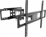 RICOO TV Wall Mount TV Mount S5264 37-70-tollise teleri p&ouml;&ouml;ratava ja kallutatava teleri kinnituse jaoks VESA 600 x 400 telerihoidik lamedatele ja kumeratele nutiteleritele Seinakinnitus kuni 40 kg kaaluga telerile