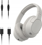 Belkin SoundForm Surround k&otilde;rvaklapid juhtmevabad Bluetooth, &uuml;le k&otilde;rvade keskkonnam&uuml;ra summutavad k&otilde;rvaklapid, 60-tunnine t&ouml;&ouml;aeg, pehmed k&otilde;rvaklapid iPhone'ile, Galaxy'ile, iPadile, koju, kontorisse - liivane