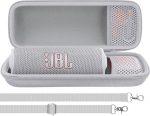 Aenllosi k&otilde;va reisikott JBL Flip 7 / Flip 6 / Flip 5 kaasaskantavale Bluetooth-k&otilde;larile (valge)