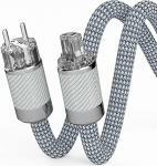 Monosaudio D503 High End toitejuhe, 2 m &phi;16 mm AC HiFi toitejuhe, 2-poolne OFC Audiophil IEC kaabel EU Schuko + IEC C15 pistikupesa DVD/v&otilde;imendi/dekooder/subwoofer/AMP jaoks