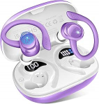 Bluetooth 5.4 k&otilde;rvaklapid Sport, 2026 In-Ear k&otilde;rvaklapid traadita Bluetooth 6D Stereo/4 ENC mikrofoniga, 50H m&uuml;ravastased k&otilde;rvaklapid, spordik&otilde;rvaklapid &uuml;le k&otilde;rvade koos k&otilde;rvakonksudega, IP7 veekindlad k&otilde;rvaklapid