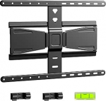 Teleri seinakinnitus 43-90-tollistele teleritele kuni 50 kg, Ultra-Slim seinakinnitus teleri p&ouml;&ouml;rlev kallutatav telerihoidik 1,96 cm seinavabadusega, kaablijuhtimine Max VESA 400 x 400 mm