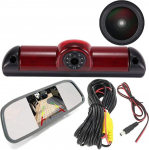 HD auto IP68 haagissuvila tagurduss&uuml;steem tagurduskaamera pidurituled pidurituled sobivad koos nurga reguleerimise &ouml;ise versiooniga &uuml;hilduv Van Roof Camera Fiat Ducato X250 / Peugeot Boxter / Citroeniga