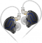 Yinyoo KZ ZSN Pro 2 In-Ear Monitors, KZ Wired Earbuds k&otilde;rvaklapid k&otilde;rvaklapid h&uuml;briid 1ba 1dd draiveritega, High Fidelity muusikud In-Ear k&otilde;rvaklapid koos Tangle-Free kaabliga m&auml;ngimiseks