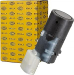 HELLA 6PX 358 141-161 Andur, parkimiskauguse kontroll - sirge - 3-poolne pistik - pistikupesa - v&auml;rvitav