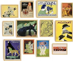 Vintage Gallerie Wall Art Print Set, 12 t&uuml;kki, eklektiline seinakaunistus, kodudekoratsioon, j&otilde;ulukaunistus, prantsuse maateema, maksimalistlik seinakunst (8x10 tolli, raamimata)
