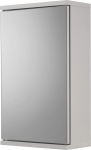 Croydex Simplicity Self-Assembly 1 Door Corner Mirror Cabinet (FSC MDF), White