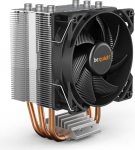 be quiet! Pure Rock Slim 2, CPU Cooler, 130 W TDP, Pure Wings 2 92 mm PWM Fan, 3 Heatpipes, Asymmetric Design, Slim Tower, BK030