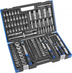 Condor Werkzeug 38180 kuuskantpesade komplekt 180 tk Drive 1/4 tolli + 3/8 tolli + 1/2 tolli koos kohvriga xcess Performance