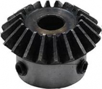 1 x bevel gear 2.5 m 30 teeth inner hole 15/17/18/20/22/25/28/30/32/35 mm gear 90 degree engagement angle steel gear screw hole M6 (35 mm keyway 10 mm)