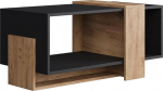 Vicco Aven Coffee Table with Shelf, Anthracite/Goldkraft Oak, 91.8 x 49 cm