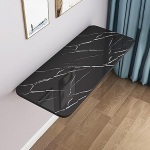 Wall Mounted Folding Table - Space-Saving Fold Down Dining & Laundry Countertop Easy to Assemble Wooden Table for Kitchen Office & Restaurant Use.