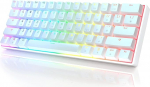 GK61 mehaaniline m&auml;nguklaviatuur - 61 klahvi RGB valgustatud LED taustavalgustusega PC / Mac Gamer
