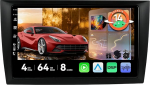 MSD Autoradio VW Golf 6 (2008-2016) | 4G + 64G, Octa-Core - Android 14 GPS navigatsiooniradio | CarPlay Android auto roolijuhtimine Dual Band WiFi DSP DAB | Tagurduskaamera | 2 DIN 9-tolline | 2 DIN 9-tolline