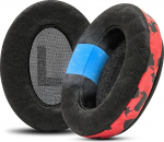 WC Freeze V2 Cloud Alpha - nurgapealsed k&otilde;rvapadjad koos jahutusgeeliga HyperX Cloud Alpha ja teiste Wicked Cushions'i toodete jaoks | Nurgapealsed padjad ekstreemse mugavuse tagamiseks Eriti paksud | Punane Camo