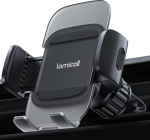 Lamicall mobiiltelefoni hoidja auto, mobiiltelefoni autokinnitus - [2026 Spring Clip] universaalne ventilatsiooni mobiiltelefoni hoidja auto, 360 kraadi ventilatsiooni autohoidja iPhone 17/16/15/14/13/12 Pro Max Plus, Air