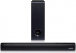 Blaupunkt LS 1825 Soundbar koos subwooferiga 2.1, 60 Watt RMS, traadita Bluetooth seade striimimiseks, koos kaugjuhtimispuldiga, TV-k&otilde;lar LED-ekraaniga ja ekvalaiseriga, optiline helisisend, AUX-IN, HDMI