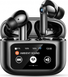 Bluetooth-k&otilde;rvaklapid, puuteekraaniga Bluetooth 5.4 k&otilde;rvaklapid juhtmevabalt koos ANC + ENC m&uuml;rasummutusmikrofoniga, 40 tundi m&auml;nguaega, s&uuml;gav bass k&otilde;rvaklapid 5 EQ-režiimiga, IP7 veekindlad k&otilde;rvaklapid